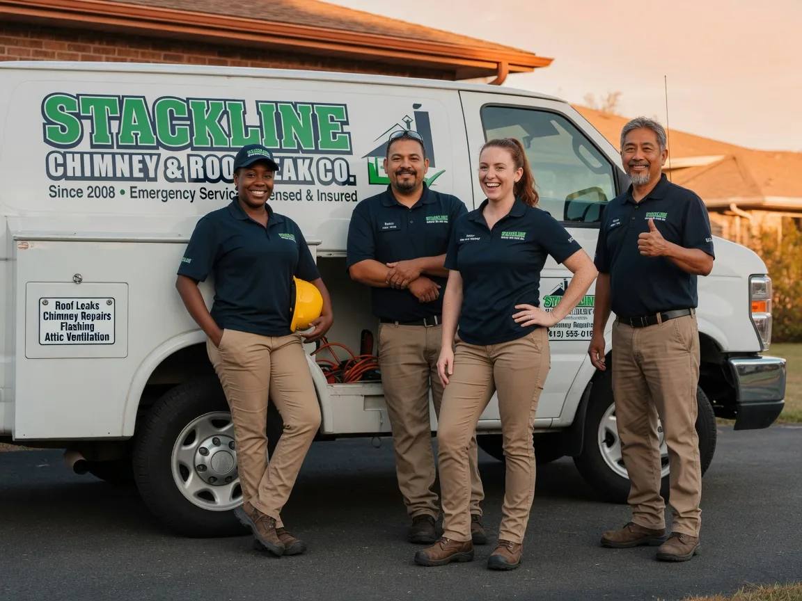 Chimney flashing repair company in Norway, MI
